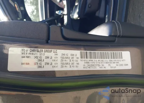 2014 Jeep Grand Cherokee Limited z USA, uszkodzony, nr VIN 1C4RJEBG6EC377854